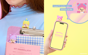 HIPPERS Monchhichi COLORS: Wink Series T7