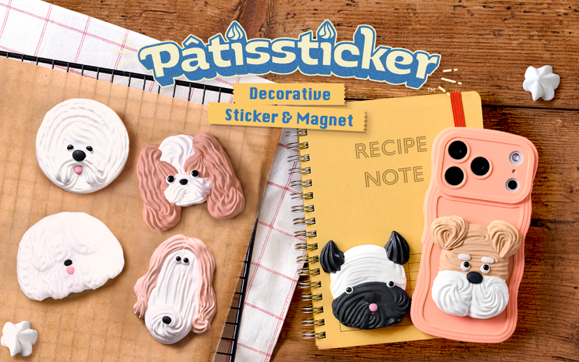 Pâtissticker Meringue Dogs Series L2