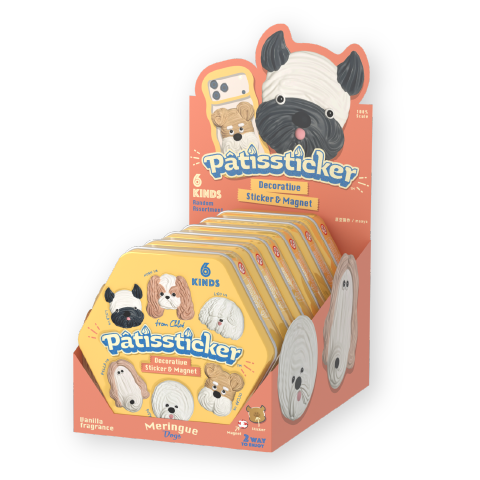 Pâtissticker Meringue Dogs Series L2